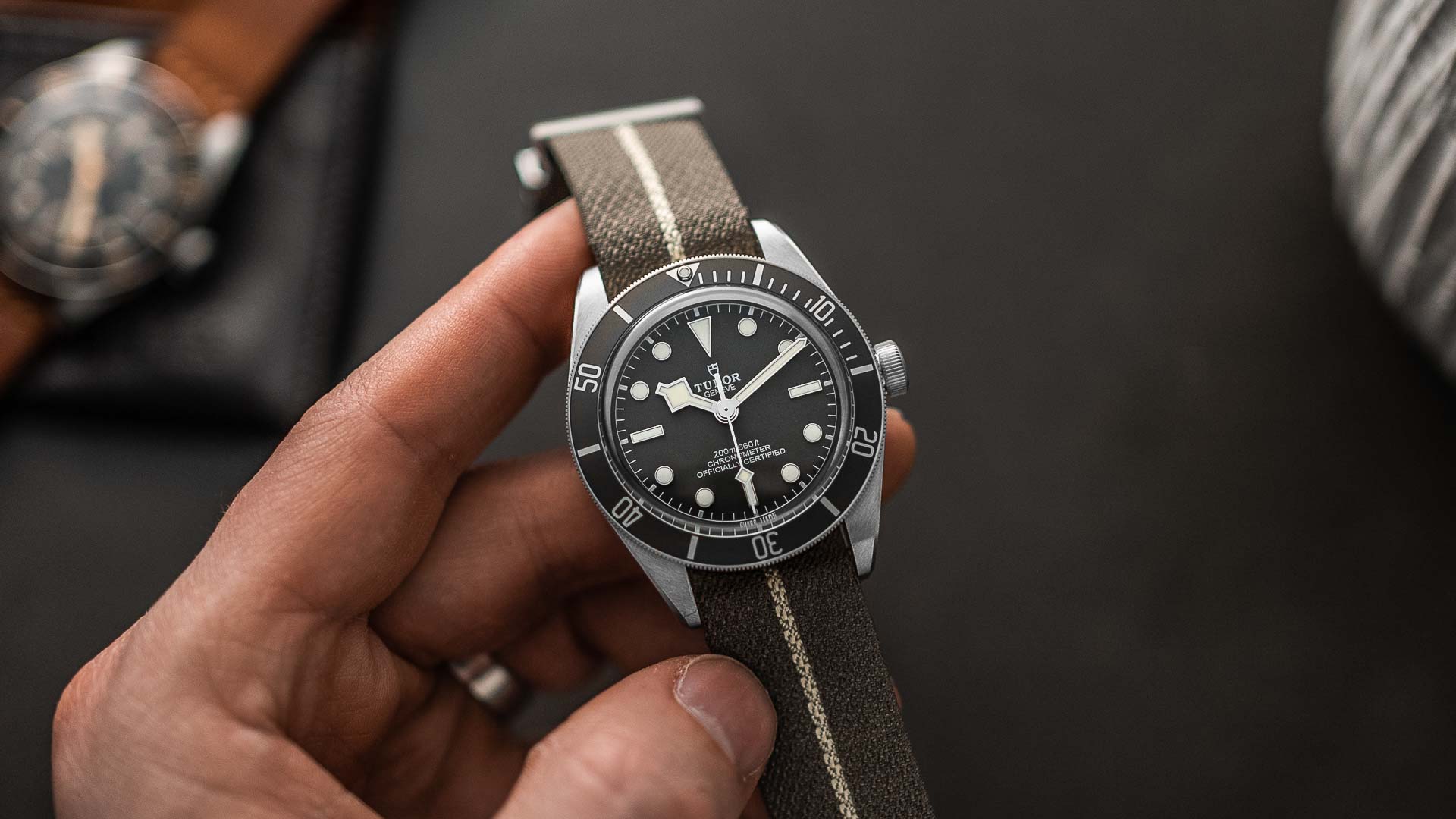 OROLOGIO TUDOR BLACK Bay Fifty-Otto Quadrante Blu Da Gentiluomo - Foto 8