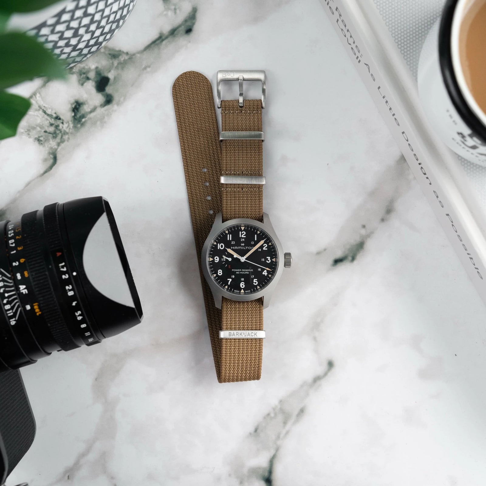 Drift Khaki Ribbed Nylon