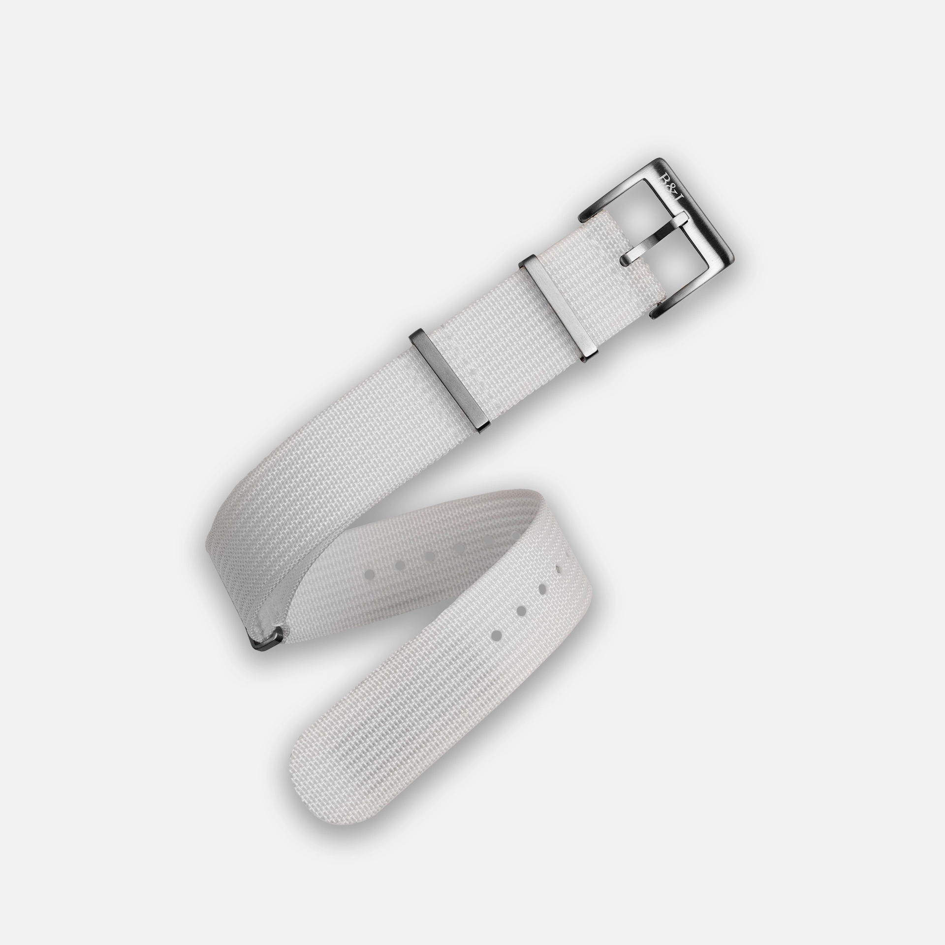 White Ribbed Nylon (DS)