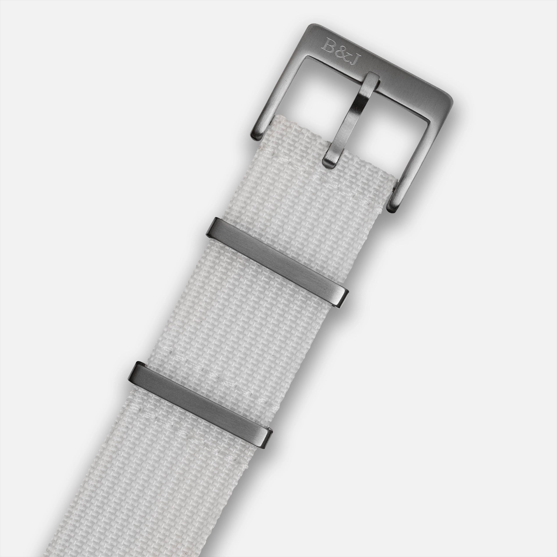 White Ribbed Nylon (DS)