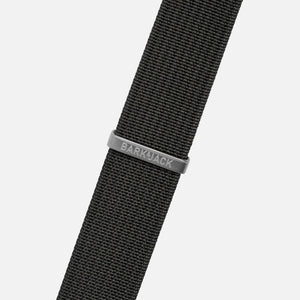 Dark Grey Ribbed Nylon