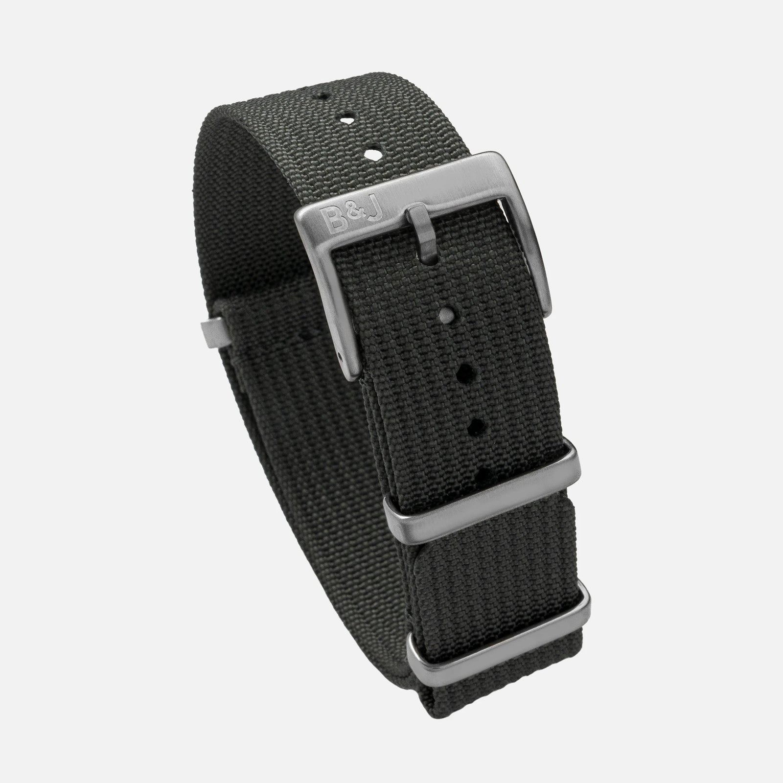 Bark & Jack Premium Ribbed Nylon Watch Strap Band - Durable