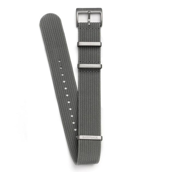 Bark Jack Premium Ribbed Nylon Watch Strap Band Durable Modern!