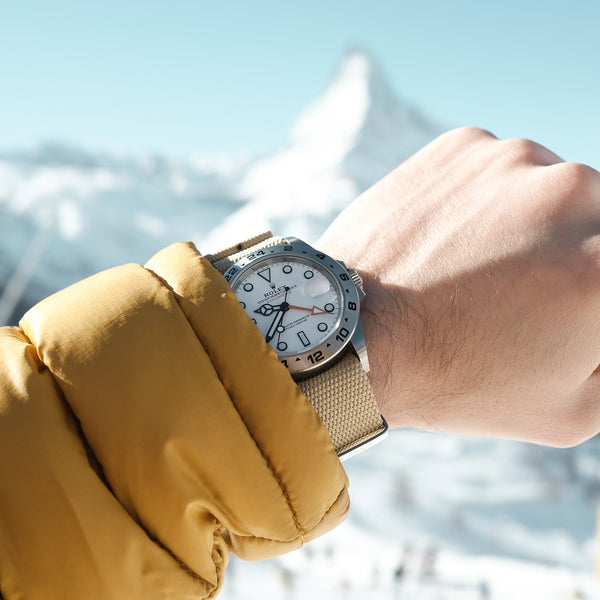 Wrist Best Leather Nato Strap Nato Strap Orient Ray Leather 22mm